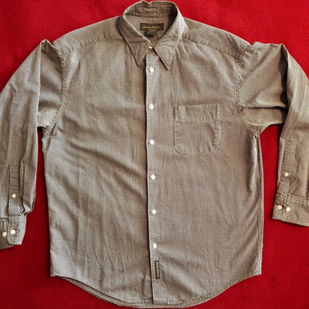 2 Banana Republic Houndstooth Button Down Shirts